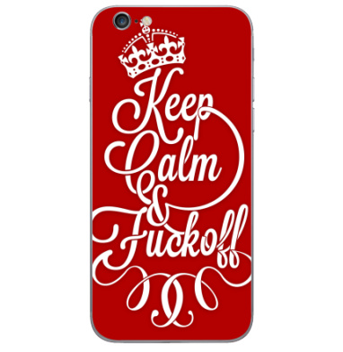 Keep Calm & Fuck off - Виниловые наклейки на iPhone 6, 6s - купить в Москве, страница 45