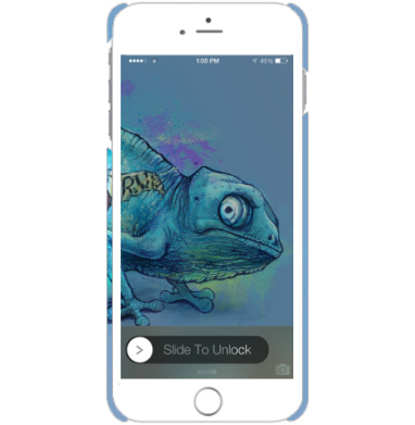 Стилизованный хамелеон с надписью STAY TRUE - Чехол матовый для iPhone 6 plus купить, страница 24