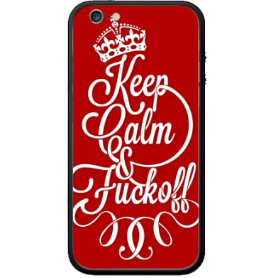 Keep Calm & Fuck off - Виниловые наклейки на Бампер на iPhone 6 - купить в Москве, страница 13