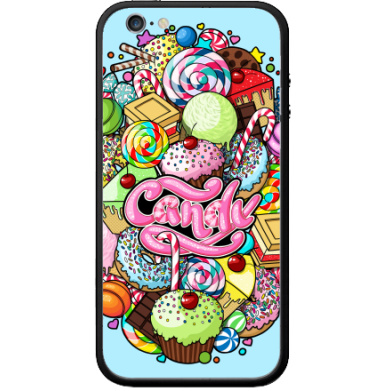 Яркое яйцо из сладостей Candy в стиле поп-арт - Виниловые наклейки на Бампер на iPhone 6 - купить в Москве, страница 15
