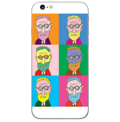 Зигмунг Фрэйд by Энди Ворхол - Виниловые наклейки на iPhone 6 plus - купить в Москве, страница 46