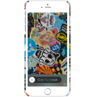Калейдоскоп уличной культуры и стикеров - Чехол матовый для iPhone 6 plus купить, страница 34