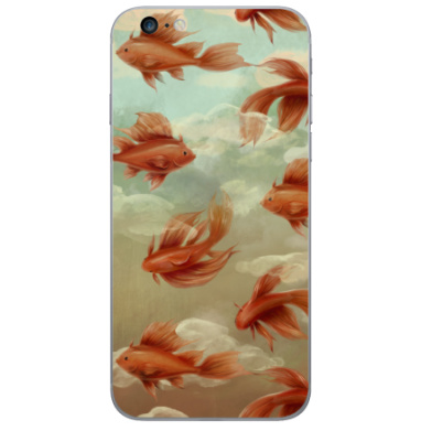 Красные рыбки - Виниловые наклейки на iPhone 6 plus - купить в Москве, страница 34