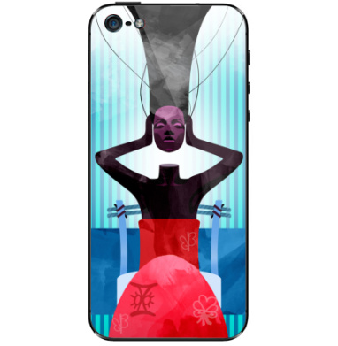 Сюрреалистичная фигура с отделенной головой - Виниловые наклейки на iPhone 5 - купить в Москве, страница 46