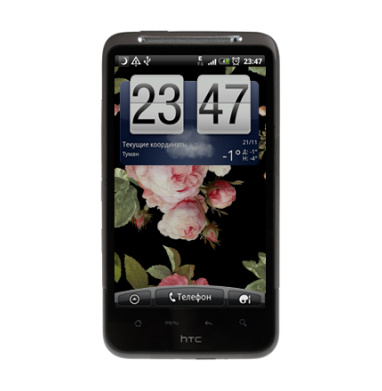 Розовые розы на черном фоне - Виниловые наклейки на HTC Desire HD - купить в Москве, страница 23