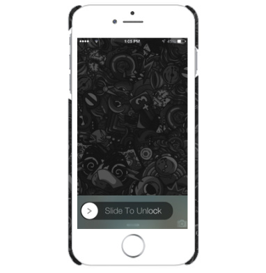 Темный дудл - Чехол матовый для iPhone 7 купить, страница 12