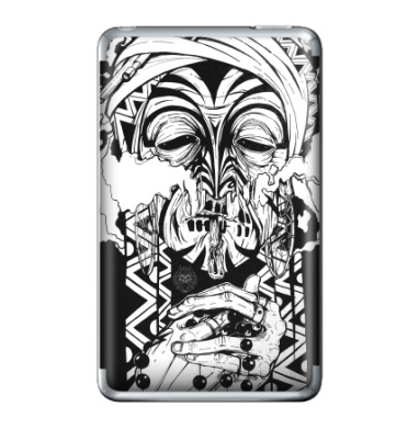 Мистическая маска интроспекции и медитации - Виниловые наклейки на iPod Classic, страница 11