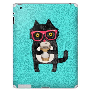 Coffee-cat - Наклейки на iPad, страница 50