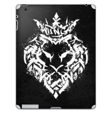 Стильный граффити-принт Лев в короне KING - Наклейки на iPad, страница 23