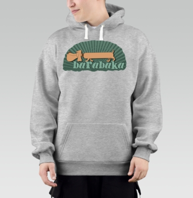Оригинальное мультяшное лого с длинной таксой Barabaka, Толстовка Mjhigh–Mel, утепленная