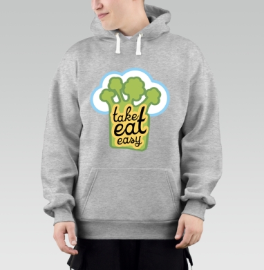 take eat easy / Ешь легко - Магазин футболок anplastes - Дизайнерские принты