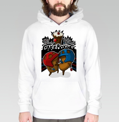 Боксерский поединок кексов: Cake Walnut vs Muffin Blueberry - Funny T-Shirts For Cheerful Life