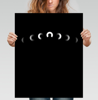 Eclipse / Затмение - Магазин футболок win61 - Дизайнерские принты