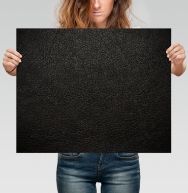 Deep dark leather pattern surface / Глубокая темная черная кожаная текстура. - Магазин футболок Alexandr16 - Дизайнерские принты