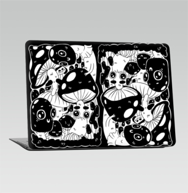 Глазастые грибы - Наклейки на 2010-2017 – Macbook Air, страница 32