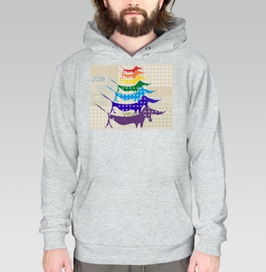 Таксы, Толстовка меланж Regular