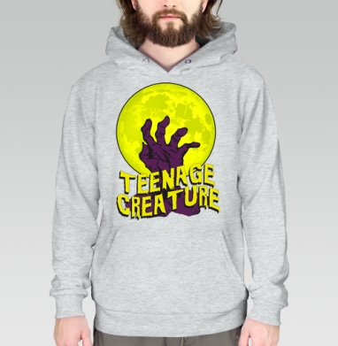 Teenage Creature / Подростковое существо, Толстовка меланж Regular