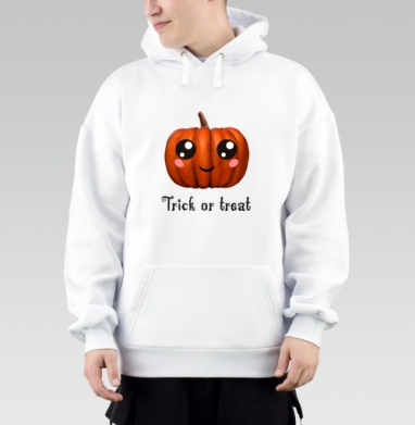 Веселая тыква для праздника Хэллоуина Trick or treat, Толстовка Mjhigh, утепленная