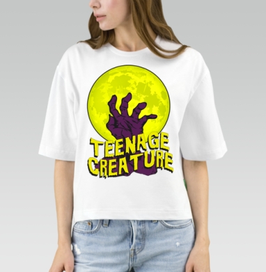 Teenage Creature / Подростковое существо - Магазин футболок Kiboune - Дизайнерские принты