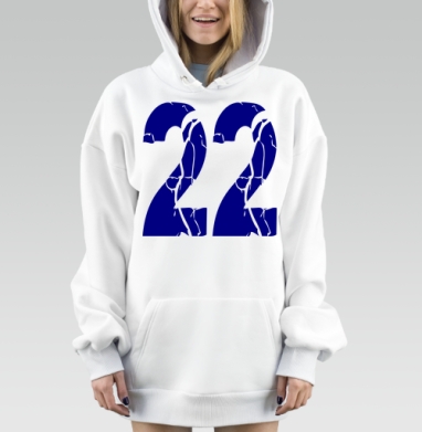 Двадцать два, Hoodie Mjhigh Dig, оверсайз, утепленная
