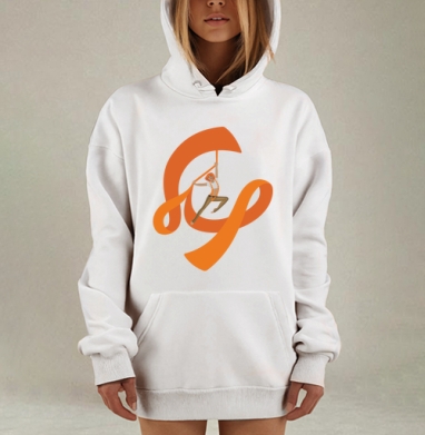 Лилу, Hoodie Mjhigh Dig, оверсайз, утепленная