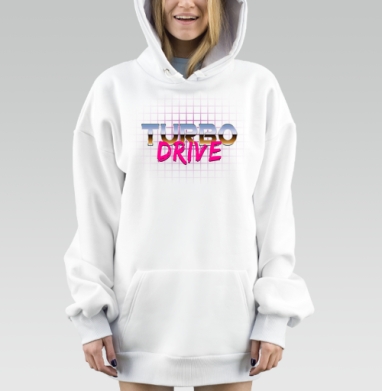 Turbo Drive / Турбо-драйв, Hoodie Mjhigh Dig, оверсайз, утепленная