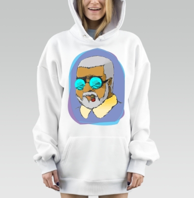 Полярник, Hoodie Mjhigh Dig, оверсайз, утепленная