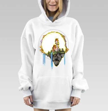 Дом на краю, Hoodie Mjhigh Dig, оверсайз, утепленная