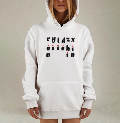 Шесть добродетелей, Hoodie Mjhigh Dig, оверсайз, утепленная