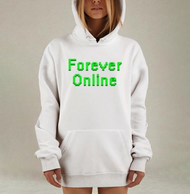 Всегда Онлайн, Hoodie Mjhigh Dig, оверсайз, утепленная