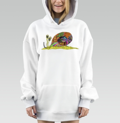 Ulitkus Psilobicinum / Улиткус Псилобицинум, Hoodie Mjhigh Dig, оверсайз, утепленная