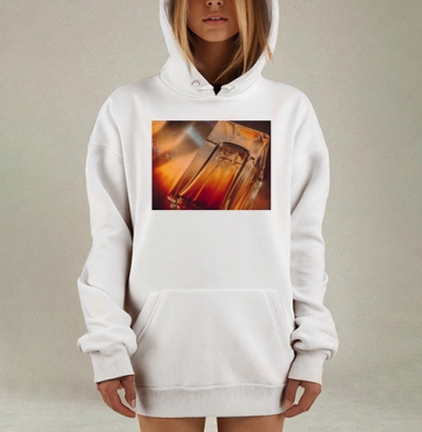 Прозрачный стеклянный сосуд с игрой света и теплоты сцены, Hoodie Mjhigh Dig, оверсайз, утепленная