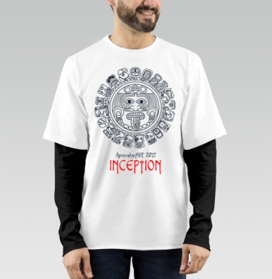 Inception – Начало в красном шрифте Wonton font - Inception