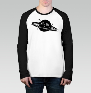 Sad Saturn – Грустный Сатурн в бесконечном холодном темном космосе - prints&patterns