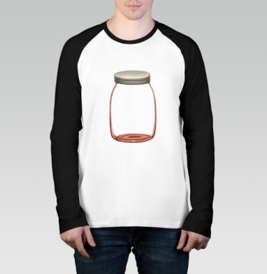 Jar (Живая Азбука), Футболка длинный рукав / Мужчинам / Реглан / Принт
