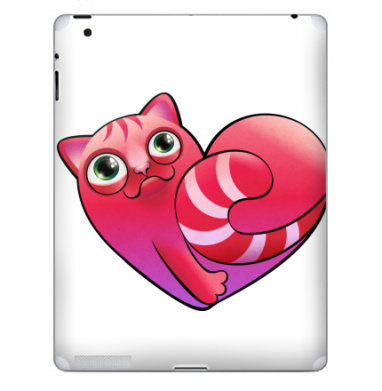 Яркий кот-сердце в стиле поп-арт - Наклейки на iPad, страница 9