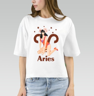 Пинап девушка Овен в ретро стиле Aries - AnnaRuz