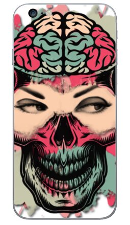 Поп-сюрреалистичный коллаж: жизнь и смерть - Виниловые наклейки на iPhone 6 plus - купить в Москве, страница 6