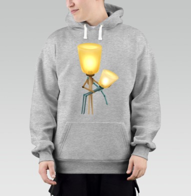 Теплое объятие светлая забота атмосфера, Толстовка Mjhigh–Mel, утепленная