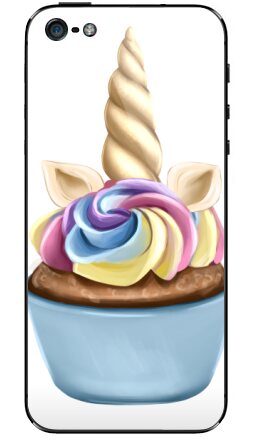 Волшебный капкейк «Голова единорога» - Виниловые наклейки на iPhone 5 - купить в Москве, страница 5