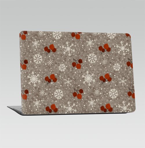 Ягоды и снежинкии - Наклейки на 2010-2017 – Macbook Air, страница 6