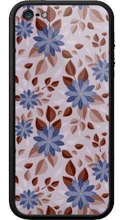 Синие осенние цветы - Бампер на iPhone 5, 5S, страница 5