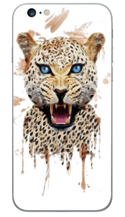 Яростный Леопард с Ледяным Взглядом - Виниловые наклейки на iPhone 6 plus - купить в Москве, страница 5