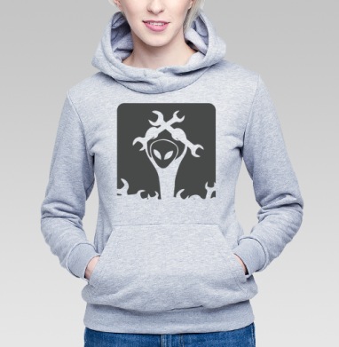 Фотография футболки Инопланетянин с инструментами ремонтная тематика ключи