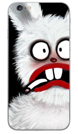 Антропоморфный кролик в шоке – цифровой арт - Виниловые наклейки на iPhone 6, 6s - купить в Москве, страница 4