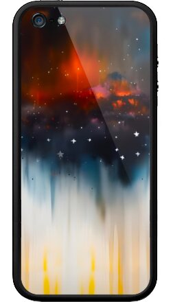 Абстрактное цифровое полотно «Таяние небес» - Бампер на iPhone 5, 5S, страница 4