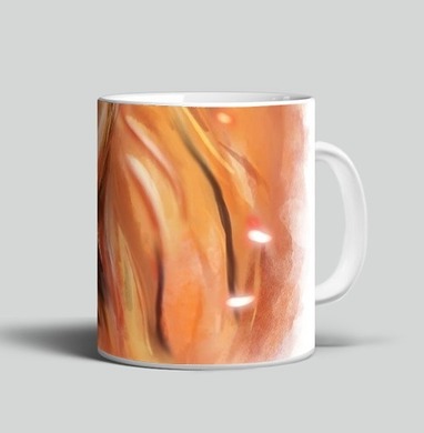 Огненный Лев Сила Вдохновение Яркость - Nut Designs