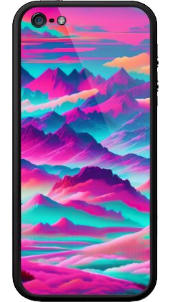 Красочные горы - Бампер на iPhone 5, 5S, страница 3