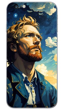 Грустный Винсент - Виниловые наклейки на iPhone 6 plus - купить в Москве
