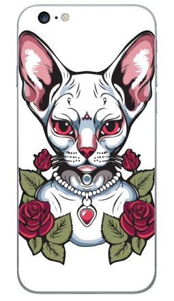 Сфинкс в розах - Виниловые наклейки на iPhone 6 plus - купить в Москве, страница 3
